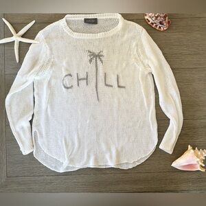 White Chill Sweater